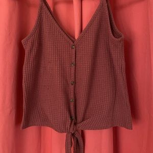 Knit tank top